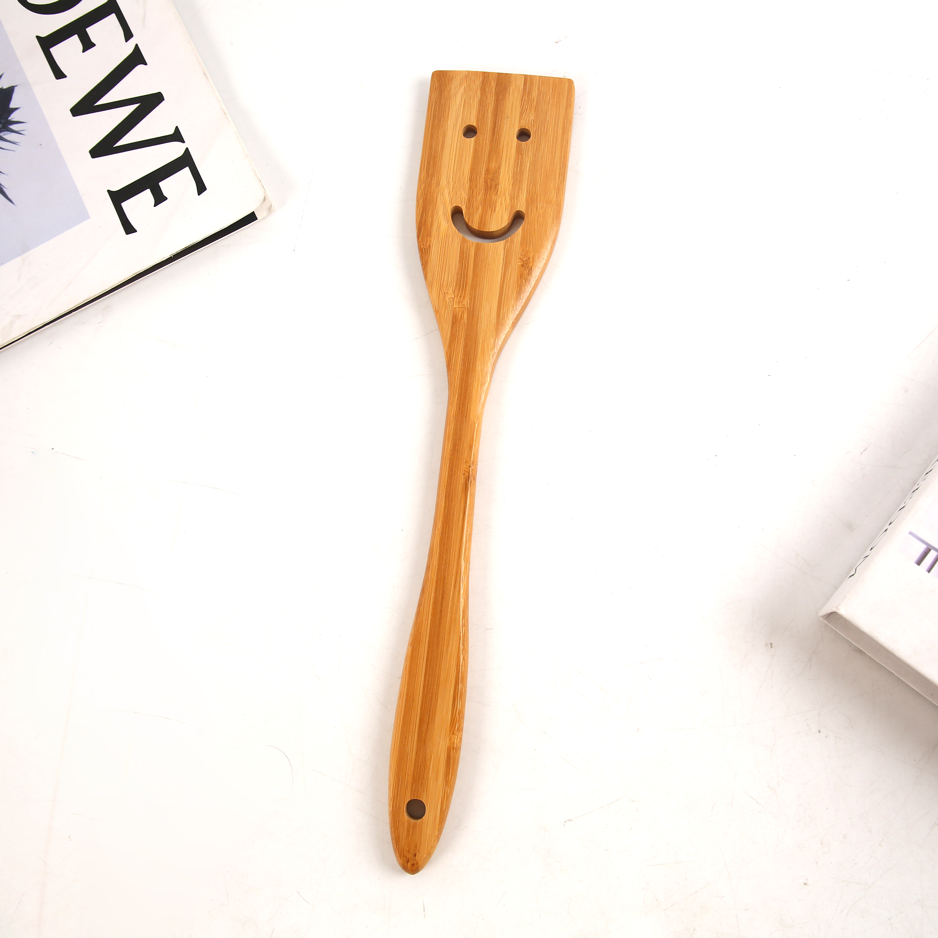 Bamboo Kitchenware Bamboo Spatula Bamboo Bucket Kitchen Cooking Spoon Spatula Pot Spatula Bamboo Spatula
