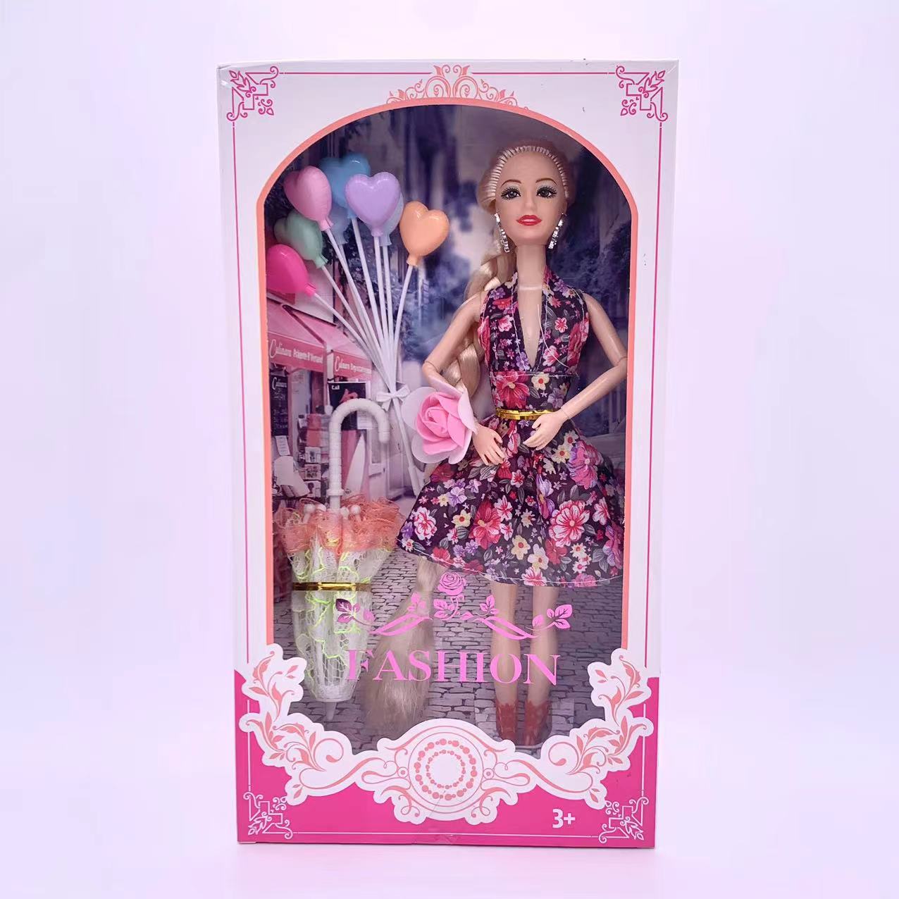 A new wholesale doll play house wine boys and girls toys fashion classic senior princess series mobile senior fashion set gift box Girl's favorite birthday gift box set thumbnail