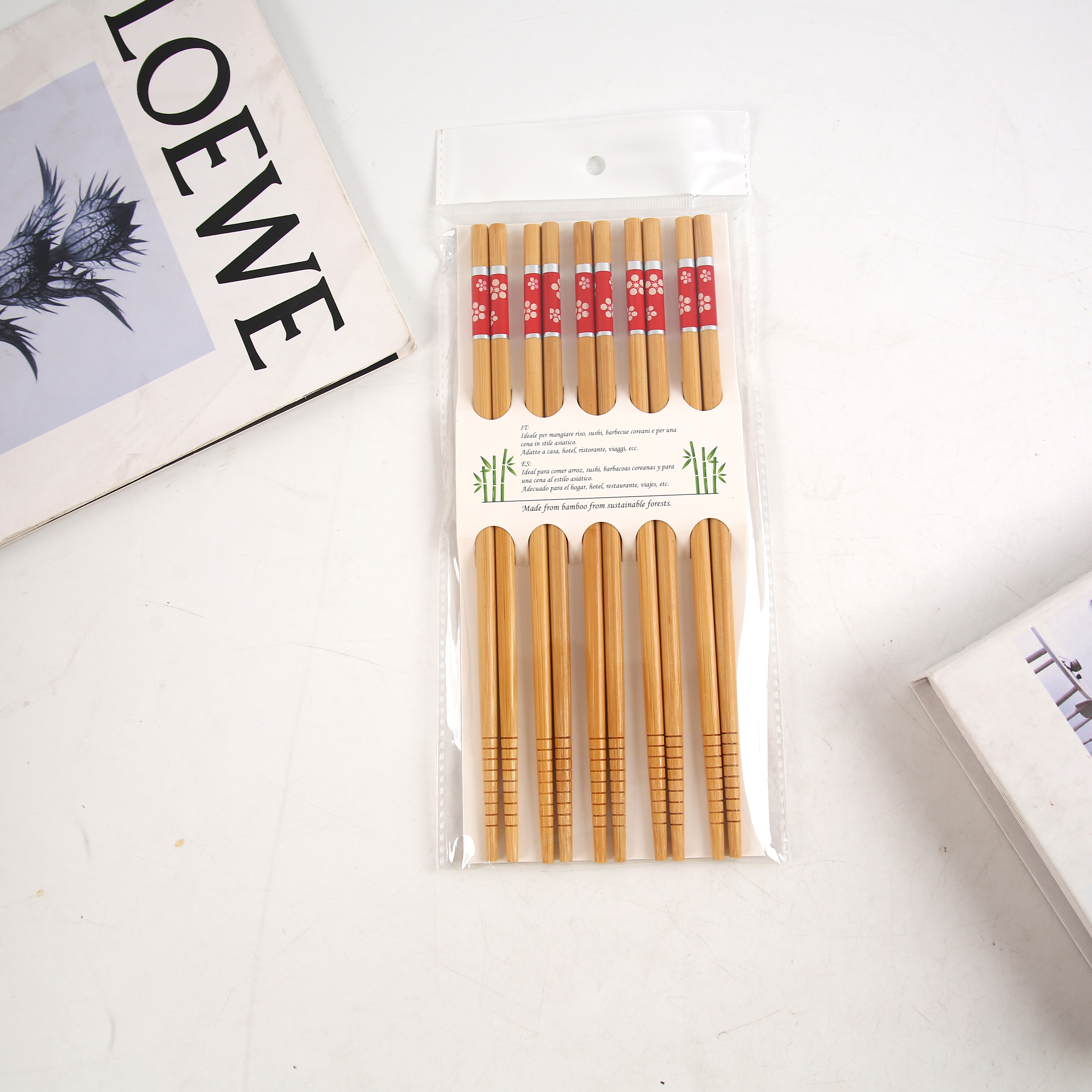 Manufacturers Direct Foreign Trade Domestic Sales Of Non-Slip Bamboo Chopsticks Wholesale Home Meal One Chopsticks Set