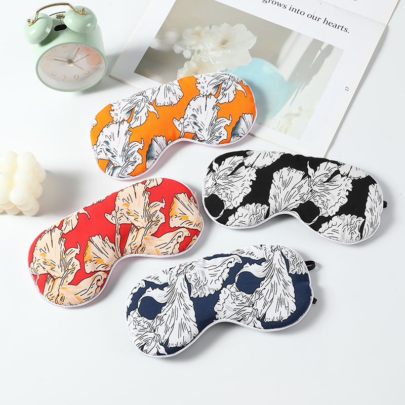 2024新款中国风国潮时尚睡眠遮光眼罩男女挂耳式睡觉眼罩现货批发 