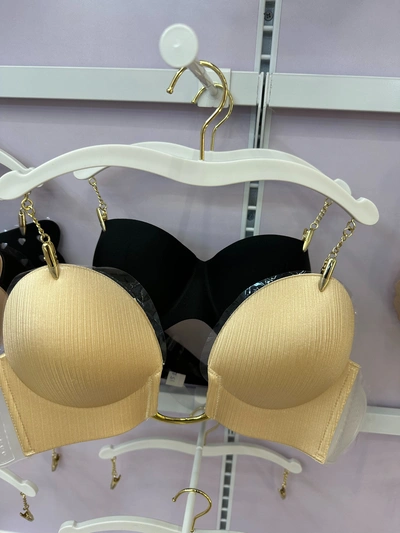 The New Bra Gathers Bra Wrap Chest Foreign Trade Hot Bra 2024 New Bra Underwear Accessories