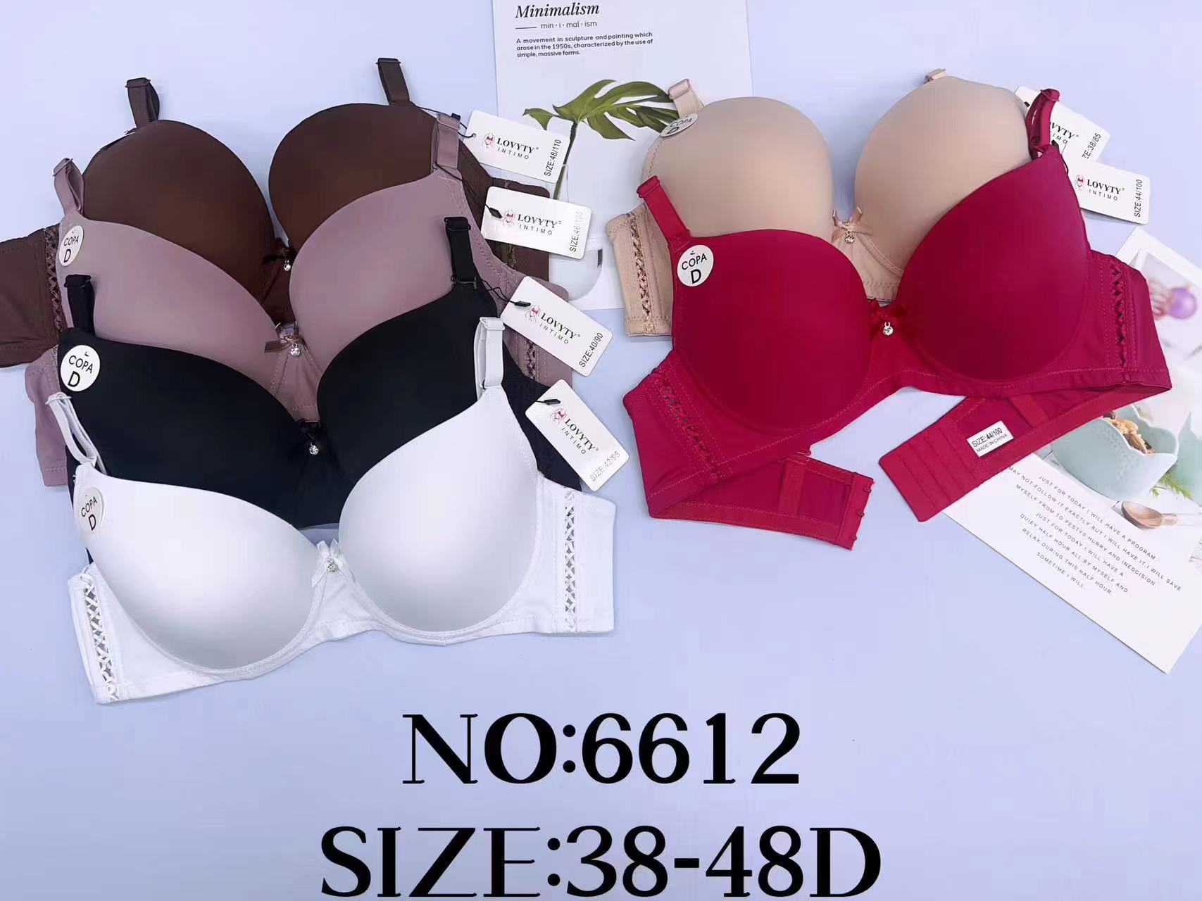 New Bra Sexy Bra Bra Set Women's Bra Foreign Trade Hot Bra Number 6612