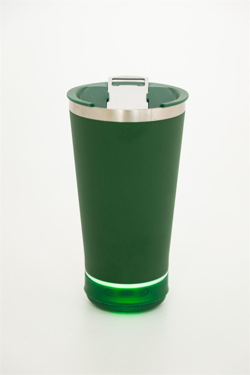 巴西跨境便携杯子蓝牙音响啤酒杯音响杯子七彩防水蓝牙音箱304不锈钢抽真空保冷保温杯 便携车载汽车杯详情6