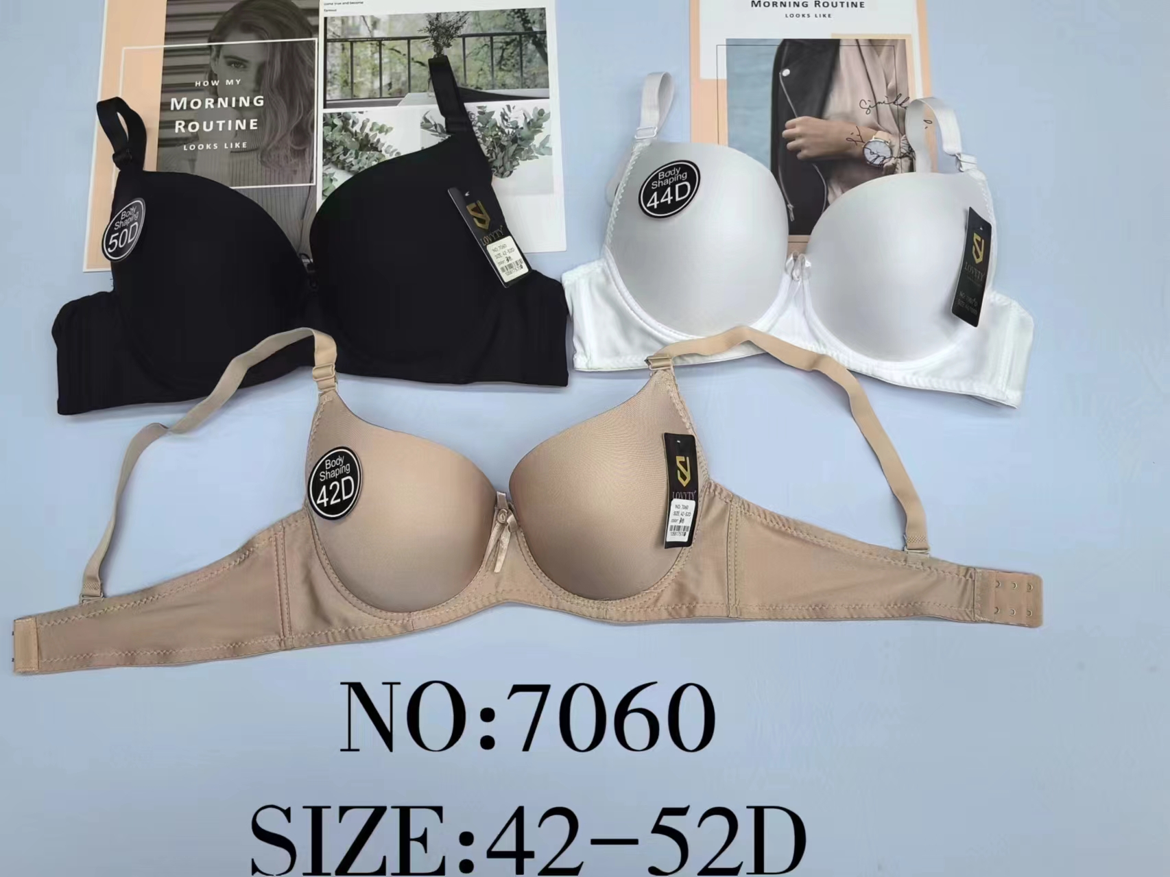 New Bra Sexy Bra Bra Set Women's Bra Foreign Trade Hot Bra Number 7060