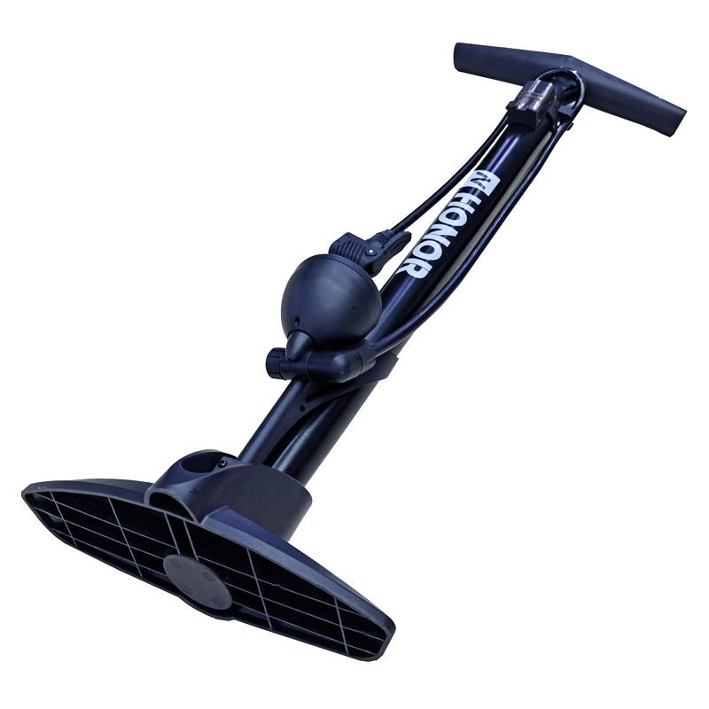 GP-6138B floor-standing air pump with watch, basketball toy air pump, bicycle air pump, car air pump, portable household bicycle air pump Specification image