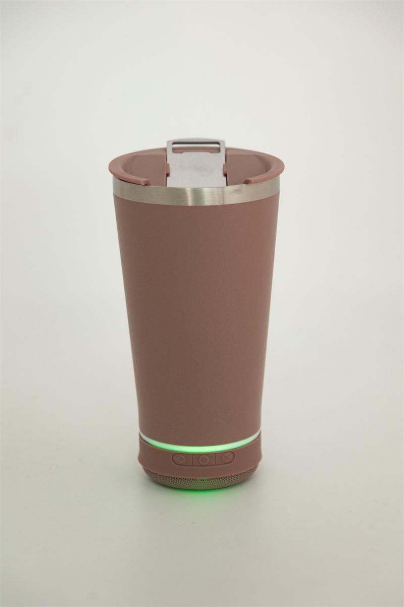 巴西跨境便携杯子蓝牙音响啤酒杯音响杯子七彩防水蓝牙音箱304不锈钢抽真空保冷保温杯 便携车载汽车杯详情11