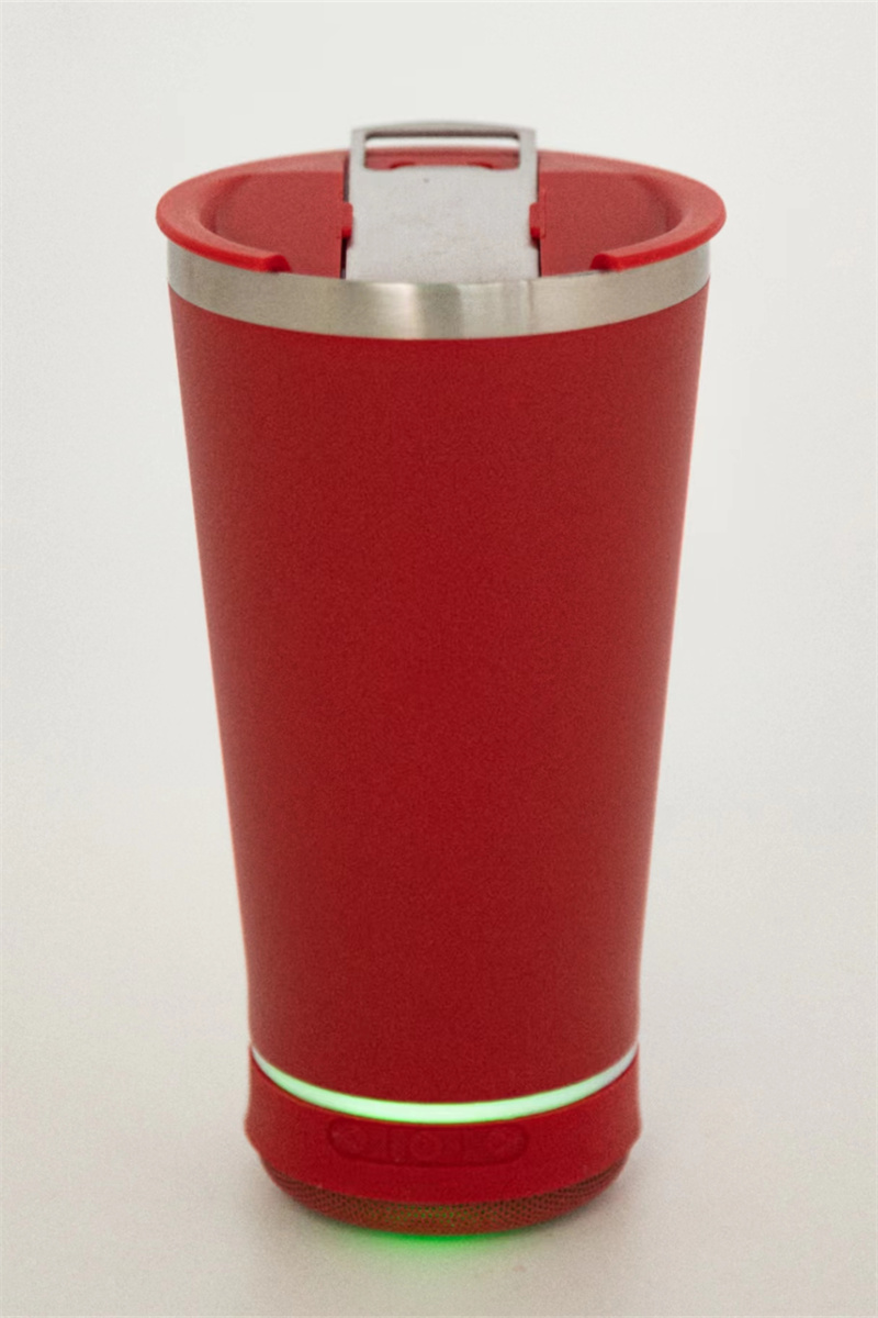 巴西跨境便携杯子蓝牙音响啤酒杯音响杯子七彩防水蓝牙音箱304不锈钢抽真空保冷保温杯 便携车载汽车杯详情9