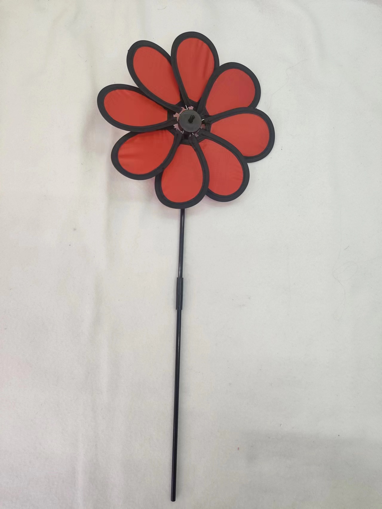 Eight-color windmill outdoor sports toy, windmill rotation, colorful decoration, wind-driven children's toy details Picture