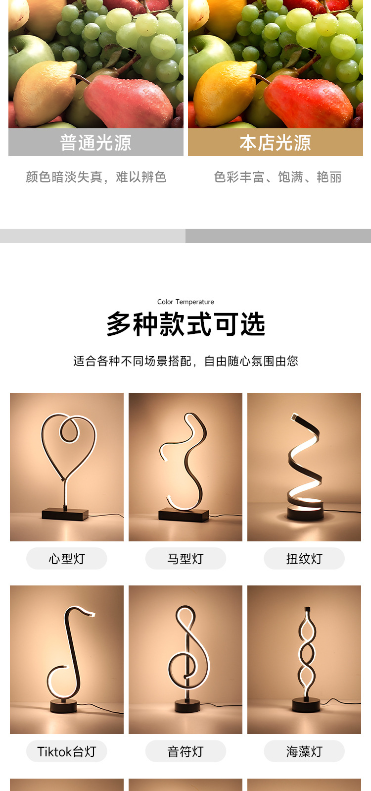 Creative Led Bar Lamp Usb Plug-In Ambience Light Decorative Ambience Light Nightlight Desktop Creative Light Clear Bar Table Light Line Light undefined