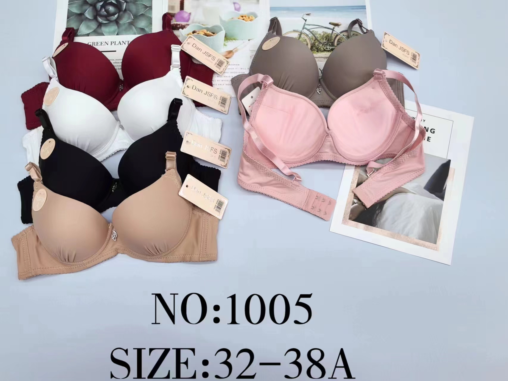 New Bra Sexy Bra Bra Set Women's Bra Foreign Trade Hot Bra Number 1005