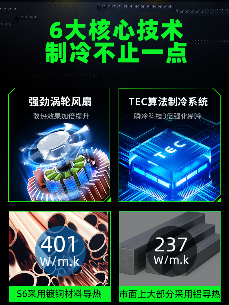 手机磁吸半导体散热器手机散热器详情2