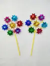 The seven-wheel large flower windmill series of outdoor children's traditional toys offers endless fun for parent-child interaction Specification image