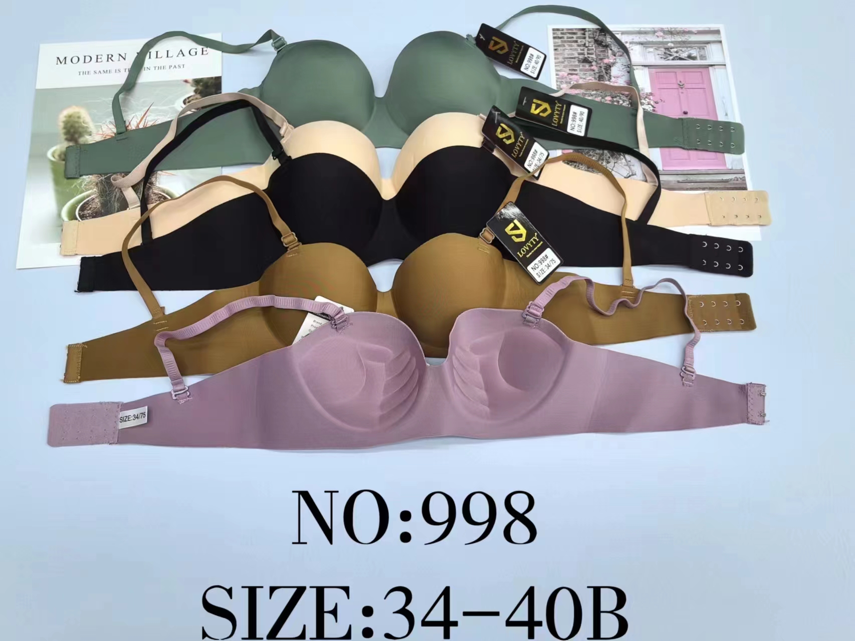 New Bra Sexy Bra Bra Set Women's Bra Foreign Trade Hot Bra Number 998