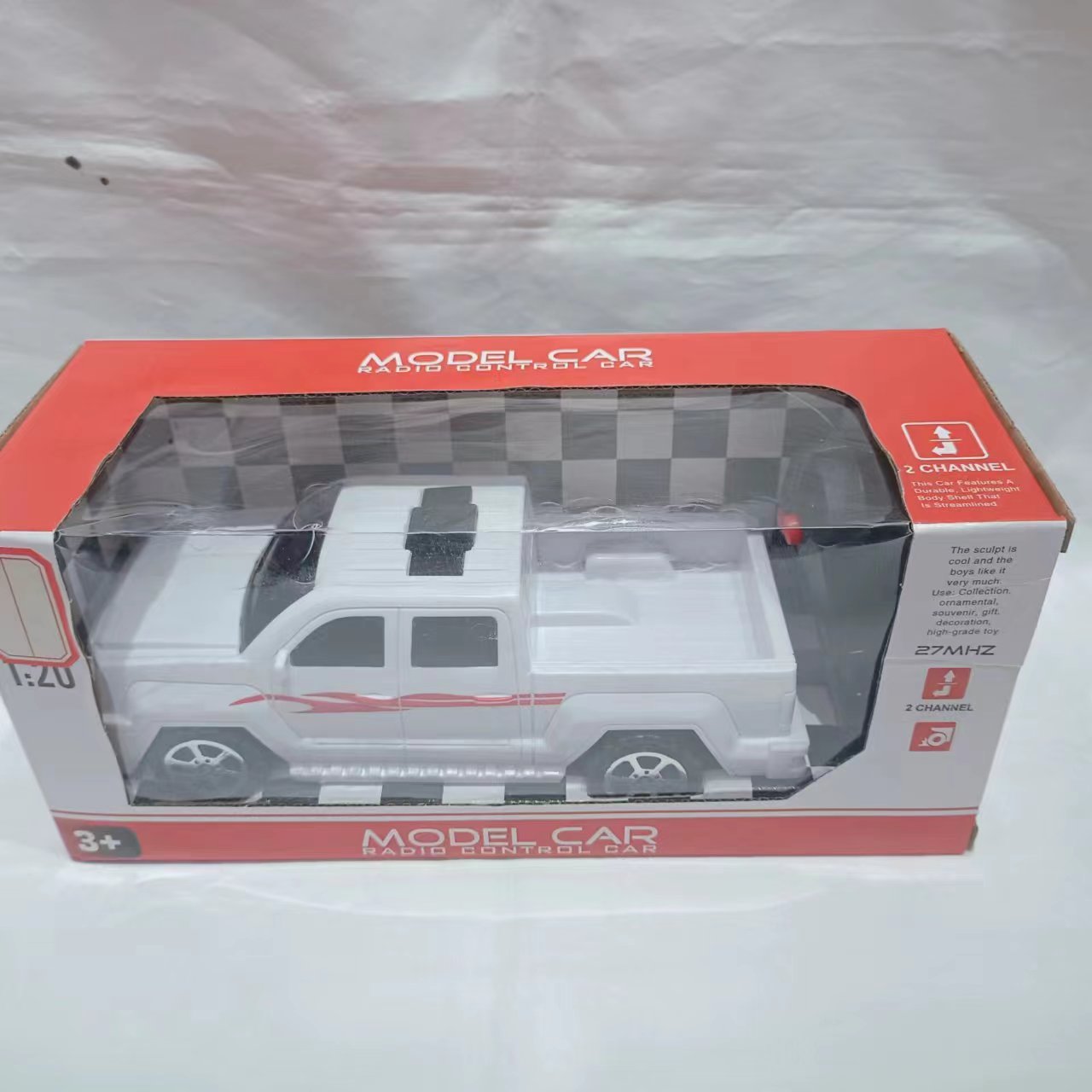 Boya Toys Transformers car Model, four-wheel drive two-way remote control pickup truck, Light drift, wireless boy remote control car toy Specification image