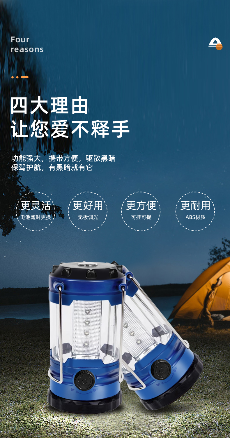 户外照明露营灯9789马灯干电池手提灯户外便携帐篷灯12LED露营灯户外装备应急灯超亮野营灯多功能户外露营灯详情4