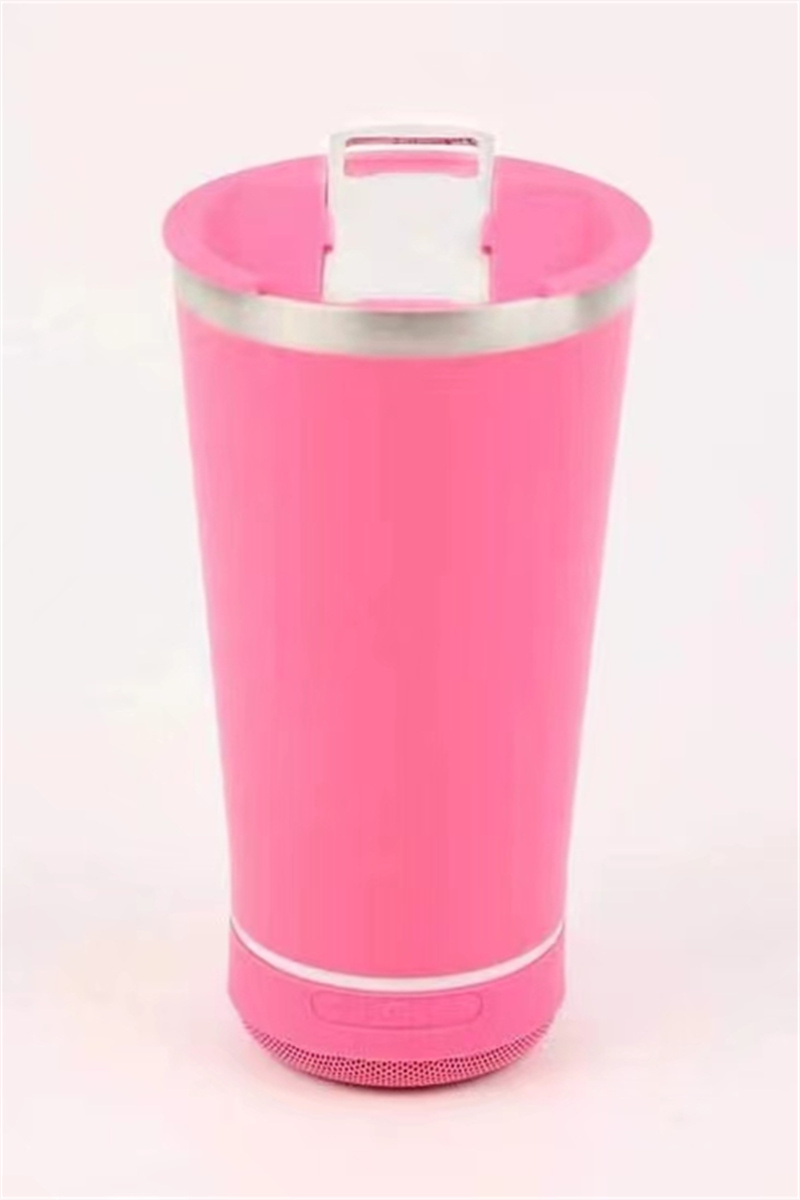 Brazilian cross-border portable cups, Bluetooth speakers, beer mugs, audio cups, seven-color waterproof Bluetooth speakers, audio beer mugs with bottle openers, seven-color RGB speakers, air insulation and heat preservation car cups Item Picture