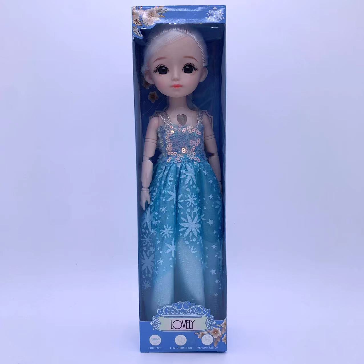 Yiwu Foreign trade wholesale doll high-end princess toys girls love birthday gifts limbs can move fashion toys classic set dress up home wine set toy gift box set thumbnail