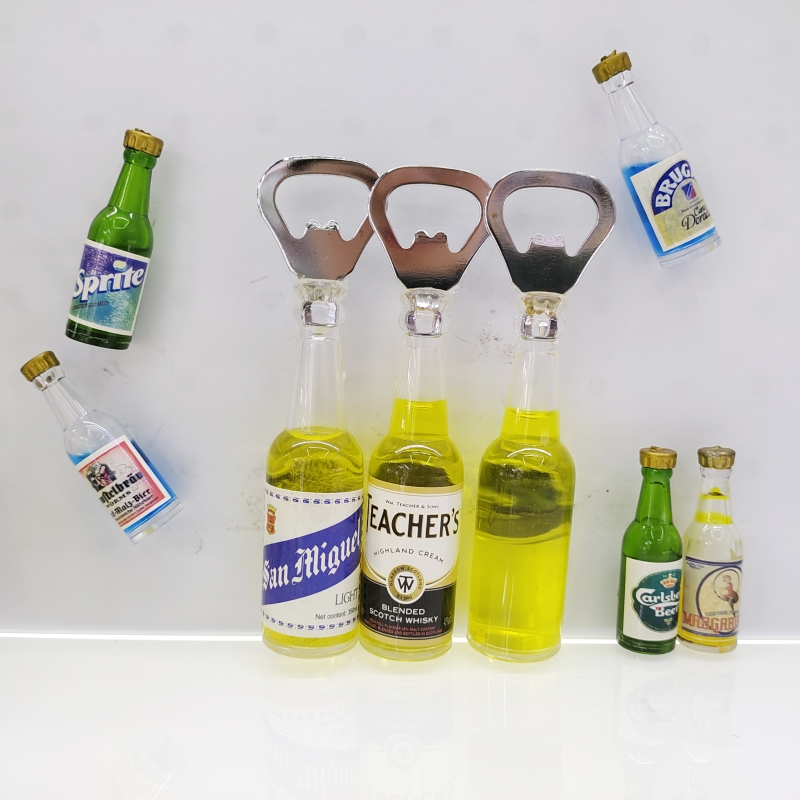 开瓶器套装/开瓶器/电动开瓶器/啤酒开瓶器/普通啤酒开瓶器白底实物图