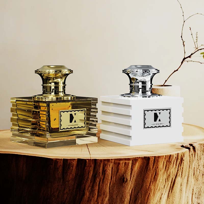 Factory wholesale perfume bottles, 100ml large capacity, bottle body can be labeled, thickened bottle bottom can be sprayed with color, empty glass bottle