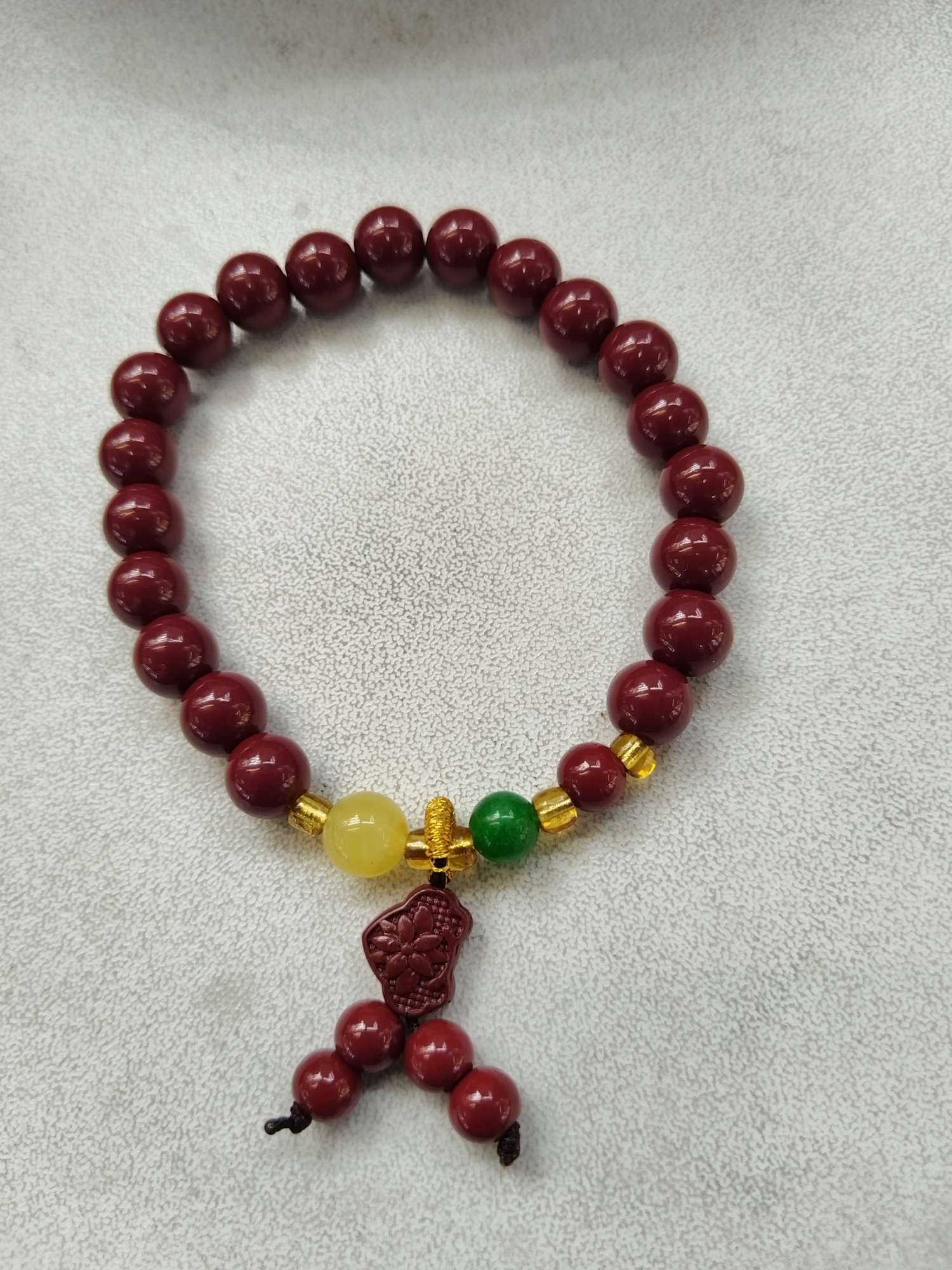 珍珠火山石手链手串 高档饰品手饰 独特设计首饰 精美礼品 时尚潮流配饰手串手串首饰详情图2