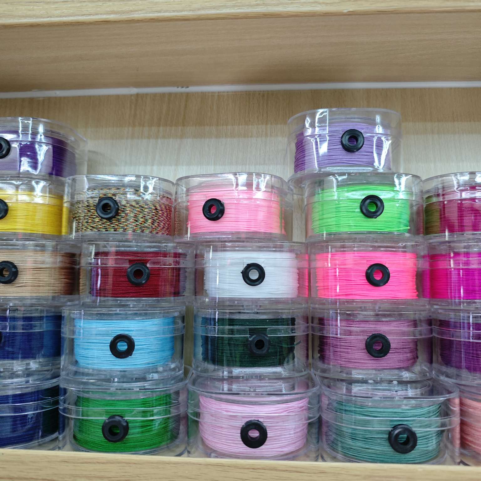 diy Buddhist prayer beads in a box of No. 72 jade thread Item Picture