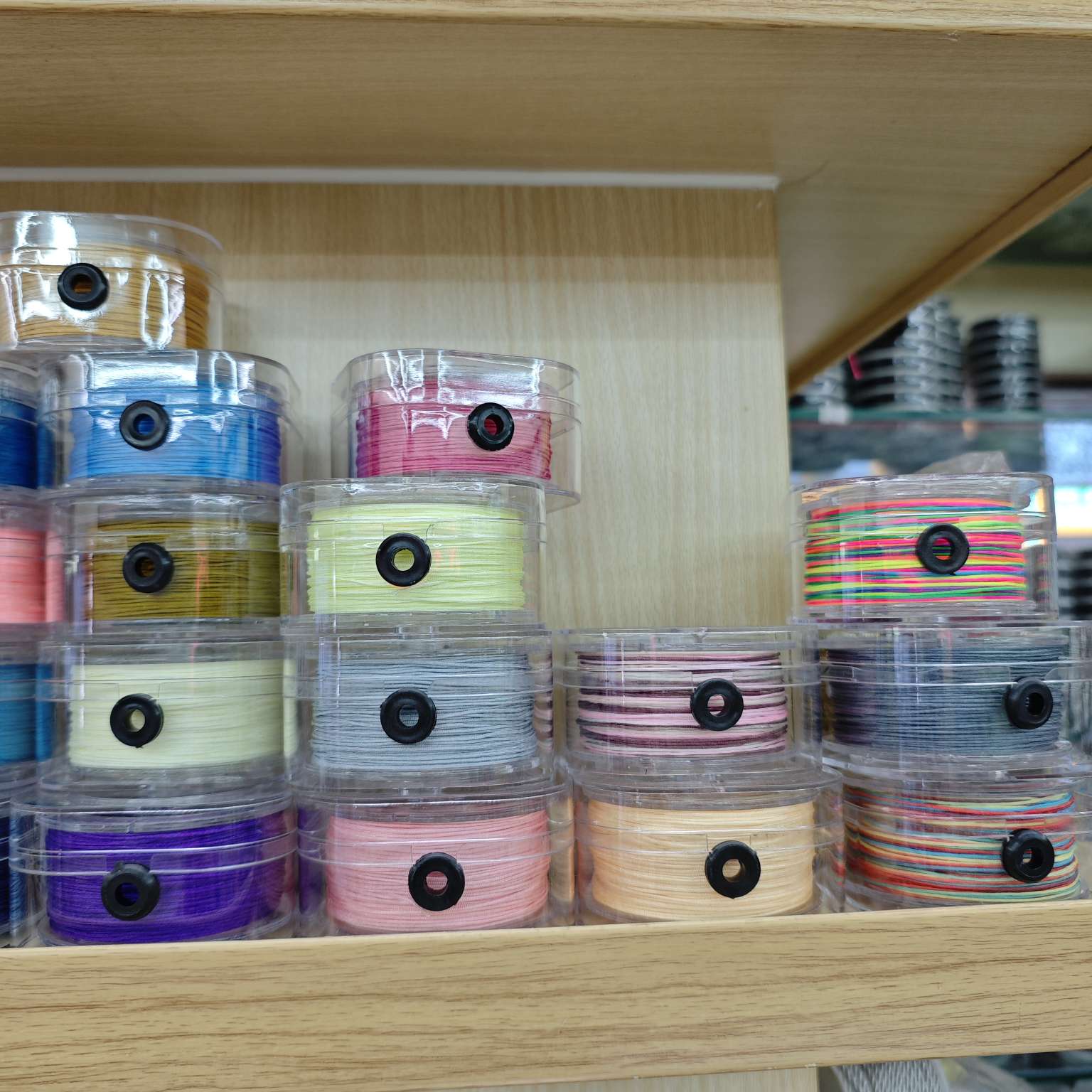 diy Buddhist prayer beads in a box of No. 72 jade thread pic 9