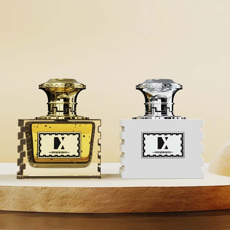 Factory wholesale perfume bottles, 100ml large capacity, bottle body can be labeled, thickened bottle bottom can be sprayed with color, empty glass bottle Item Picture