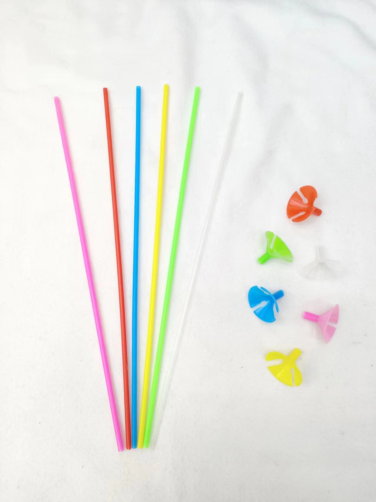 Macaron 42cm balloon support pole column set, balloon pole bracket, children's fun balloon gift box decoration, one-piece balloon accessory, convenient and fast Application Scenario