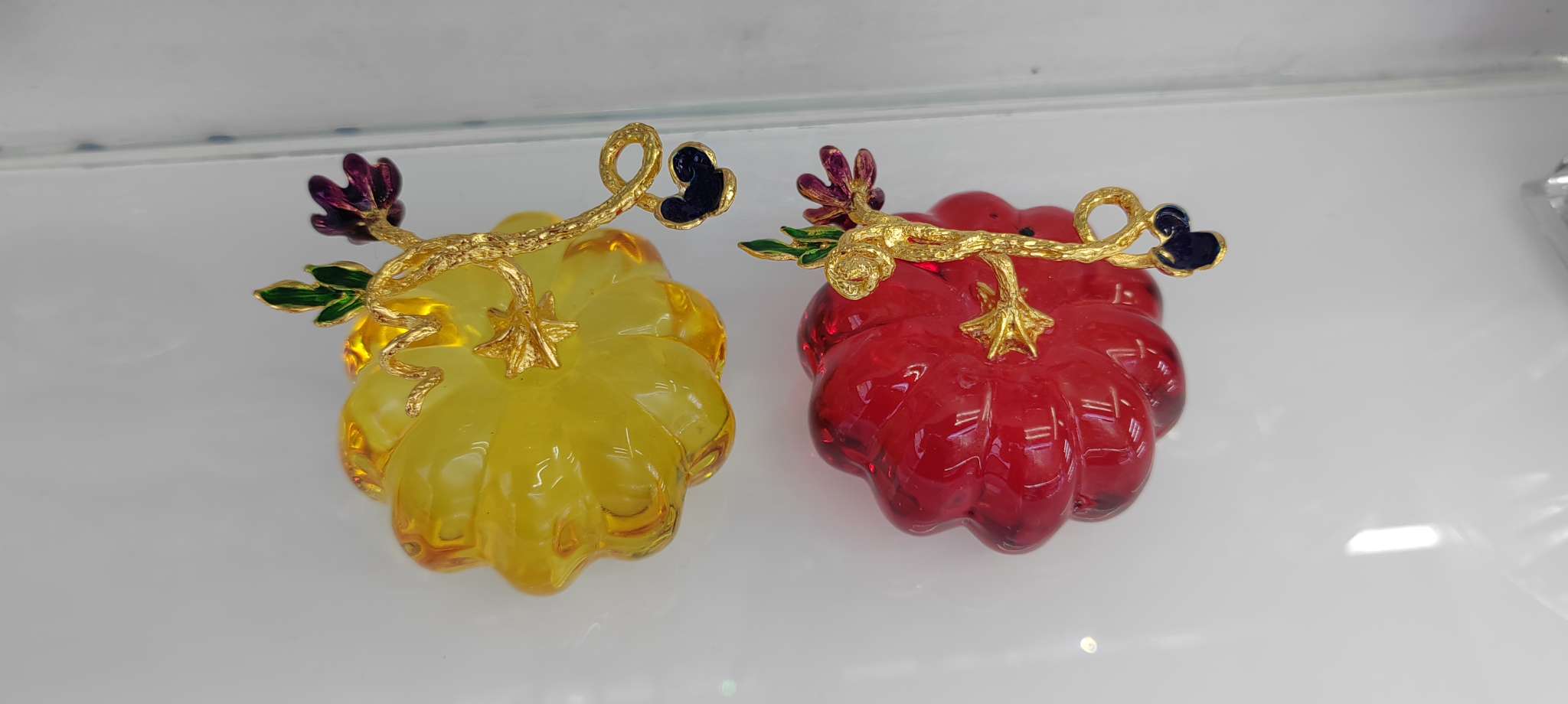 原神主题白色水晶球 工艺品收藏 高级礼品/工艺品/水晶工艺品 精致饰品 家居装饰摆件