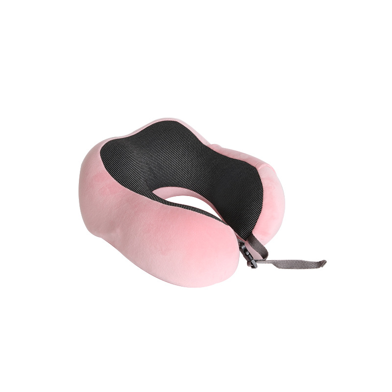 Hump Amazon magnetic fabric memory foam U-shaped pillow, Kanglewu slow rebound neck pillow, airplane neck guard pillow wholesale Item Picture