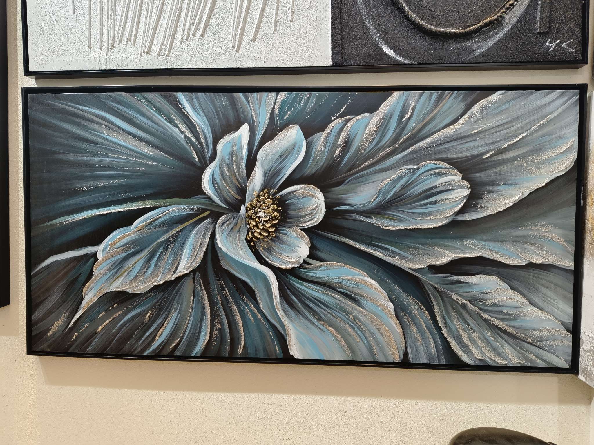 立体油画布底手工详情图1