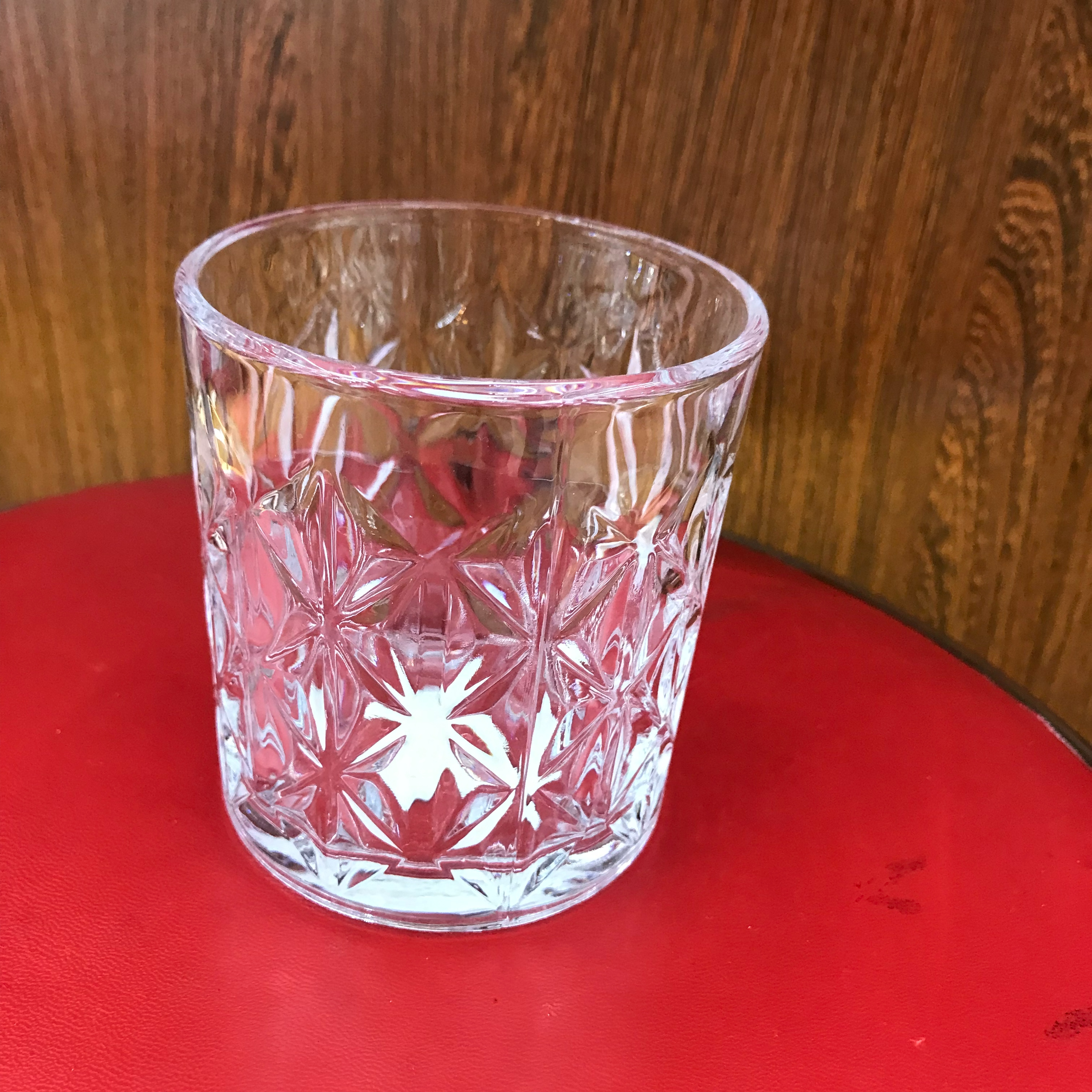 玻璃杯水杯高硼硅玻璃玻璃杯男女夏季时尚玻璃水杯东航玻璃杯菱形格纹路