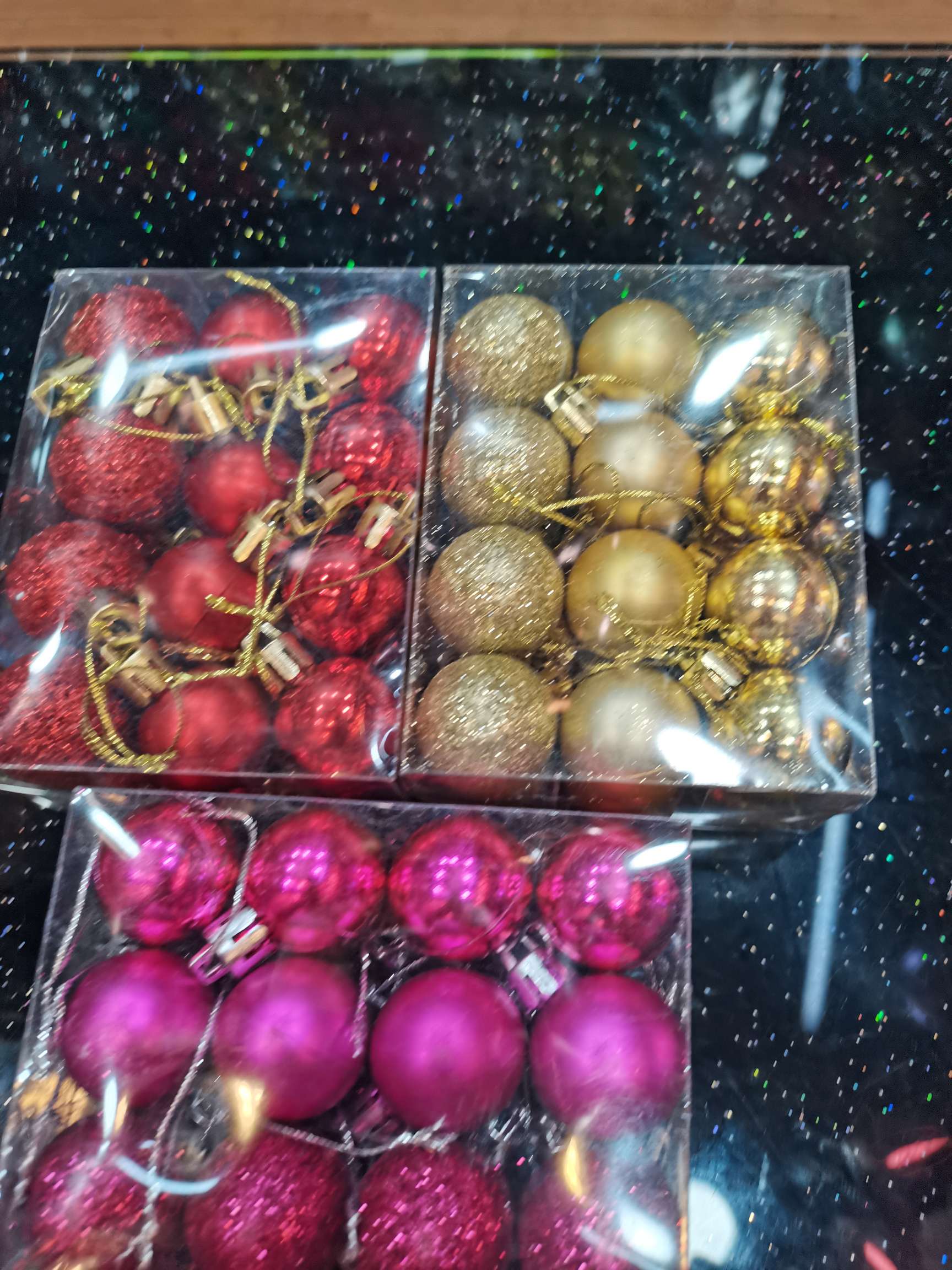 圣诞树装饰用品，袋装，盒装，筒装圣诞球，源头厂家直销图