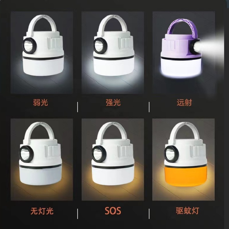 Solar camping light, LED portable tent light, multi-functional emergency light, outdoor mosquito repellent light, retro camping light 30068, camping light, emergency hand-held light, outdoor lighting, atmosphere camping light Application Scenario