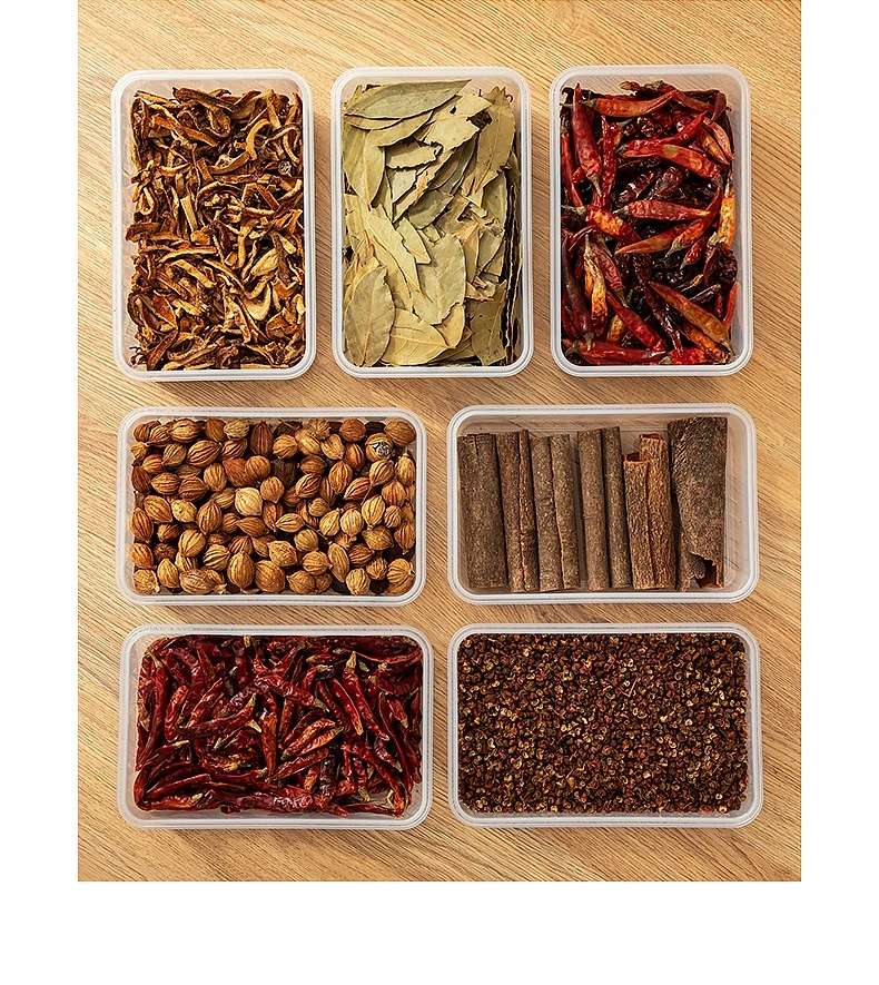 صناديق التوابل من طراز J52-2467 في المطابخ المنزلية، صناديق التوابل المختومة detail image 9