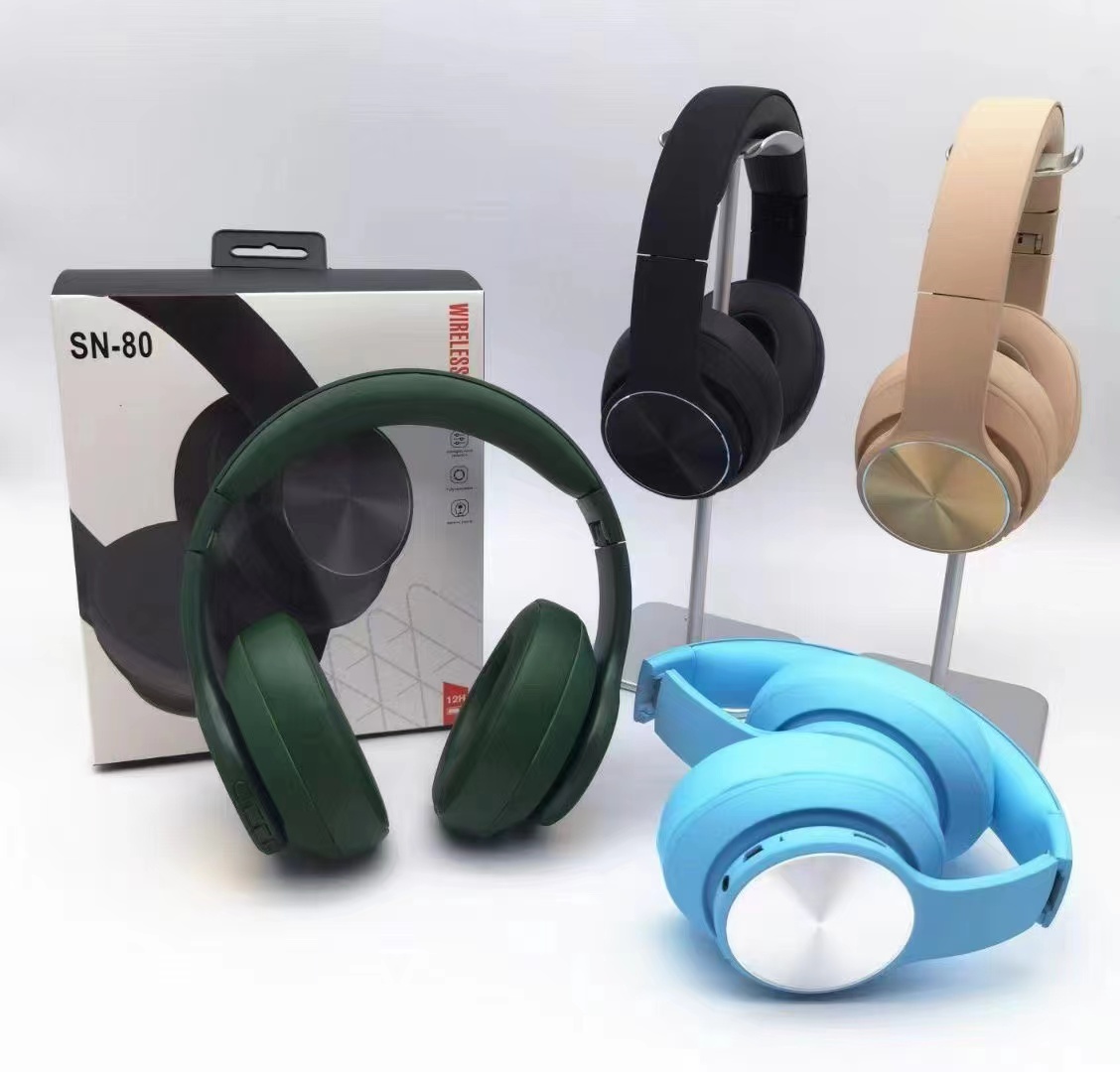 无线蓝牙耳机SN-80头戴式蓝牙运动耳机蓝牙耳机无线蓝牙运动型