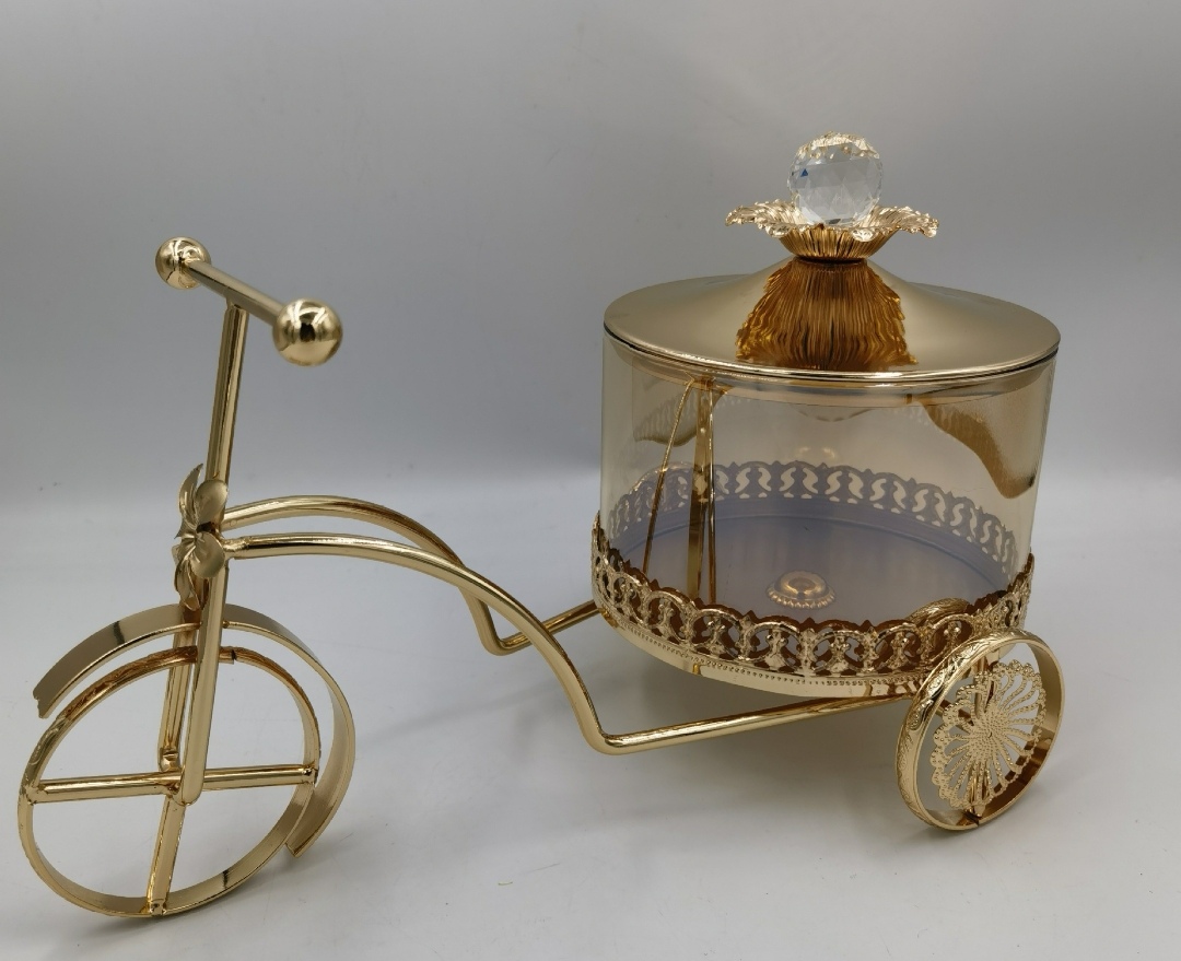 永生花玻璃罩工艺品 透明花瓶玻璃烛杯酒精胶装饰 精致礼品透明玻璃花瓶 艺术品收藏家必备