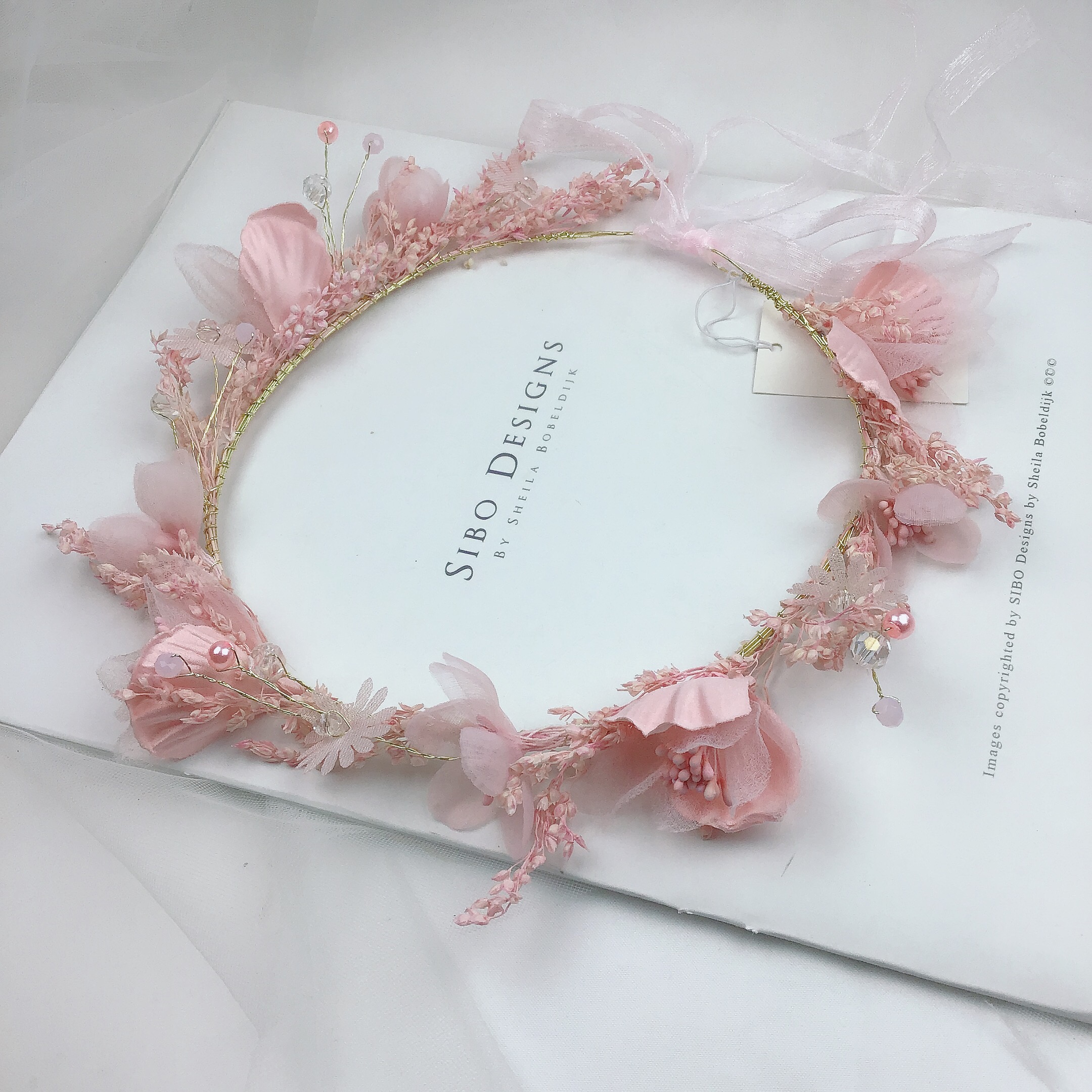 皇冠/魔法棒少女可爱/花朵头饰花/烧边牡丹/皇冠女生2022可爱产品图