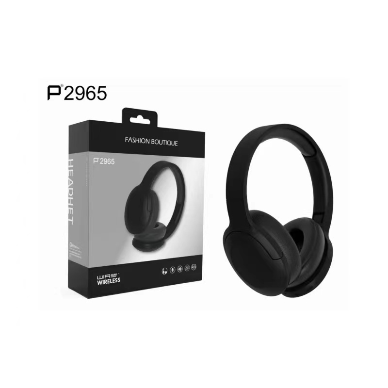 P2965爆款蓝牙耳机头戴式无线通话音乐耳麦适用于苹果华为手