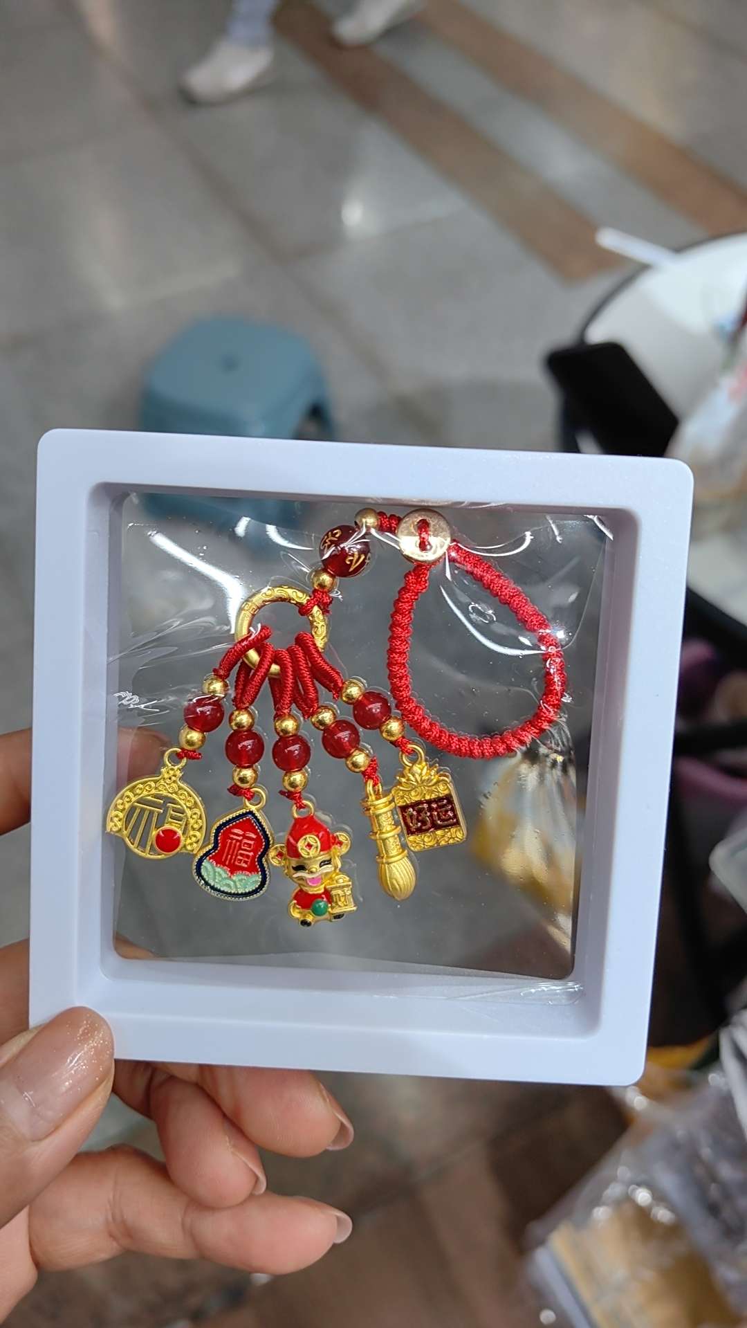 钥匙扣钥匙扣挂件流沙瓶钥匙扣钥匙扣流沙瓶圣诞钥匙扣细节图