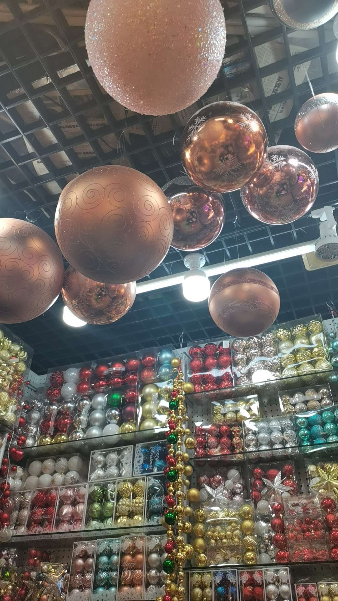 圣诞树装饰用品，袋装，盒装，筒装圣诞球，源头厂家直销详情图7