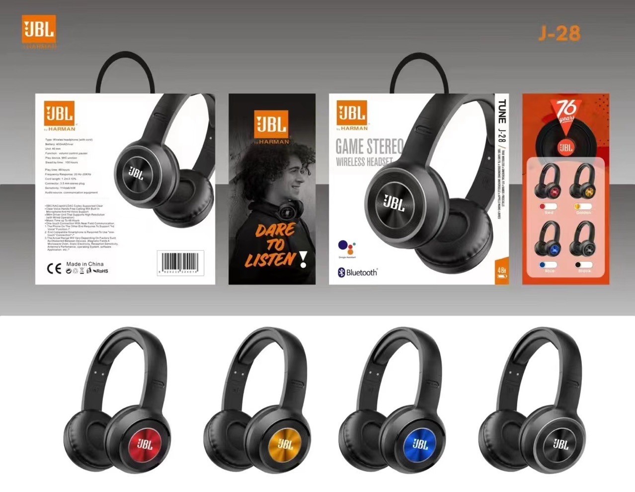 蓝牙耳机实物图