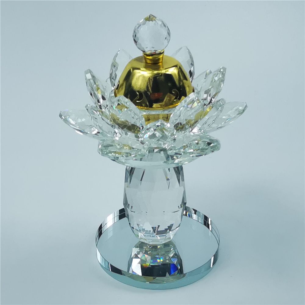 水晶香炉家居装饰工艺品穆斯林香薰炉水晶烛台