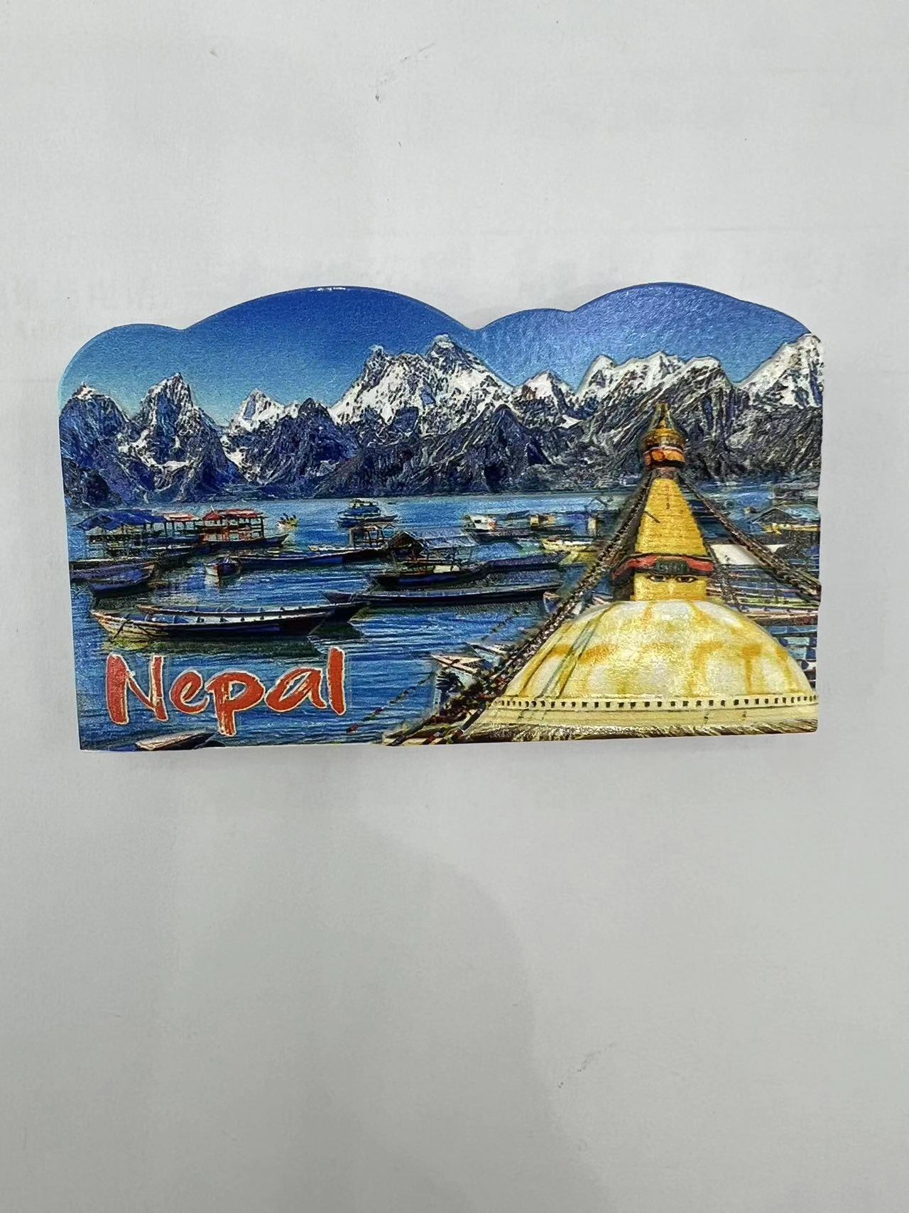创意旅游新款树脂冰箱贴，尼泊尔风景纪念品，风景冰箱贴 大野宝工艺礼品立体高亮磁铁冰箱贴7263