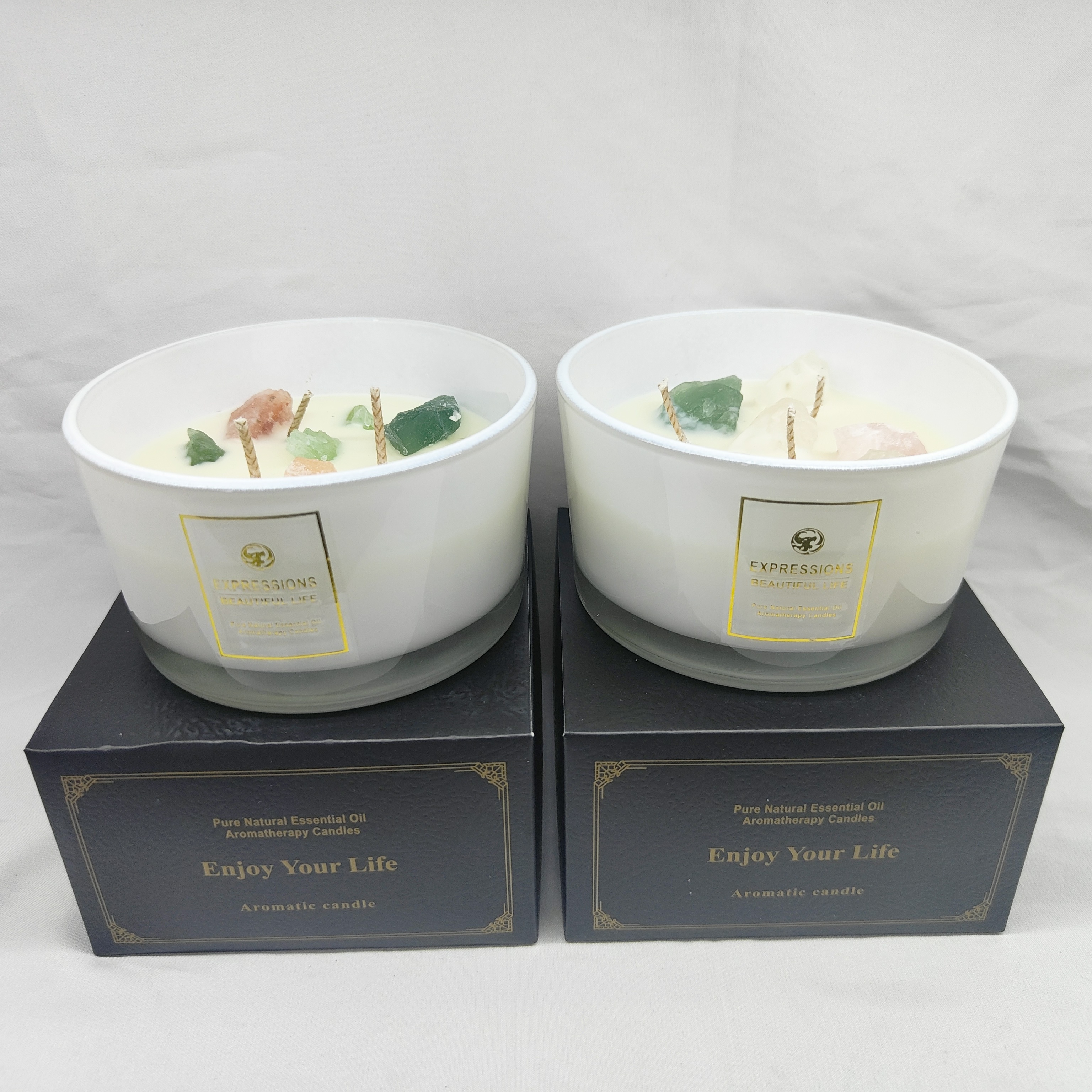 手工大豆蜡香薰无烟蜡烛  熏香生日求婚浪漫婚礼香熏蜡烛