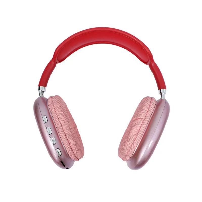 蓝牙耳机/耳机/无线耳机/苹果耳机/头戴式蓝牙耳机白底实物图