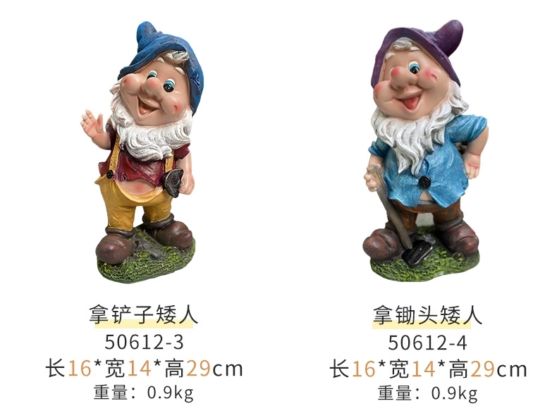矮人摆件/精灵摆件/树脂家居摆件细节图