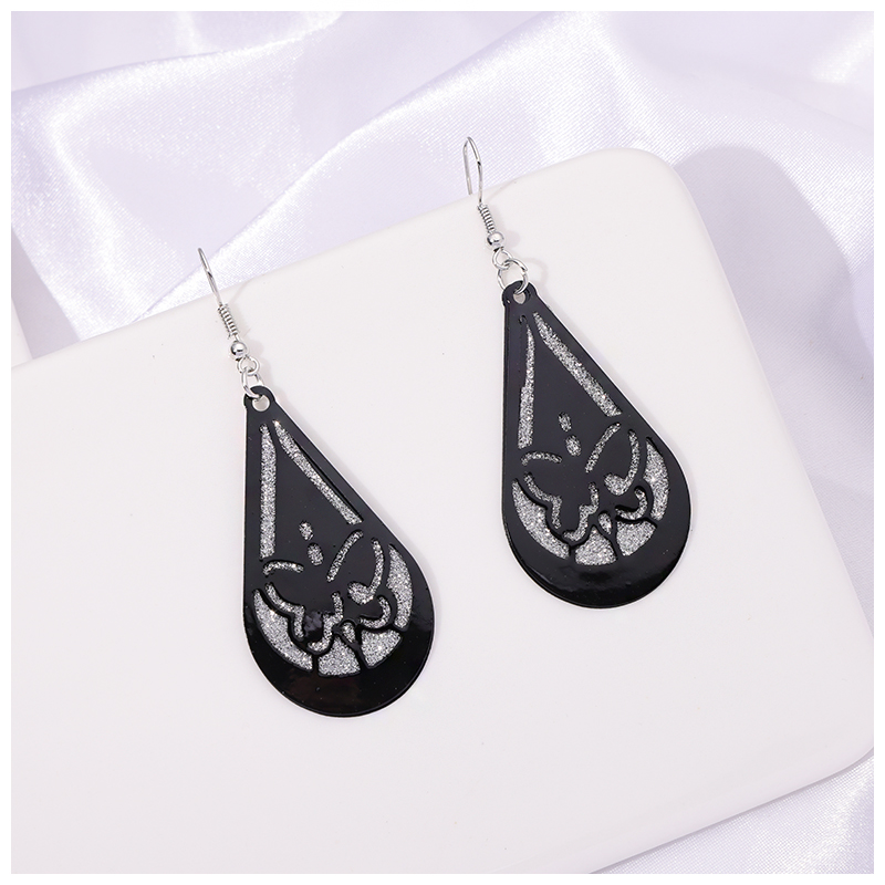 【 Multiple Customized 】 Sticker Earrings Africa India And America Popular Earrings Fashion Bright Powder Frosted Sticker Jewelry Earrings Cross-Border Domestic Sales Foreign Trade When Meida Factory Direct Sales Application Scenario