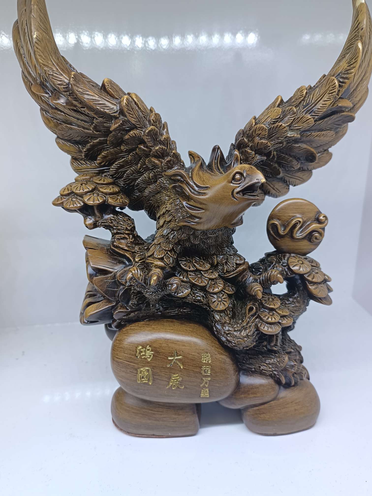 树脂老鹰摆件家居用品风水摆件招财树摆件风水摆件家居