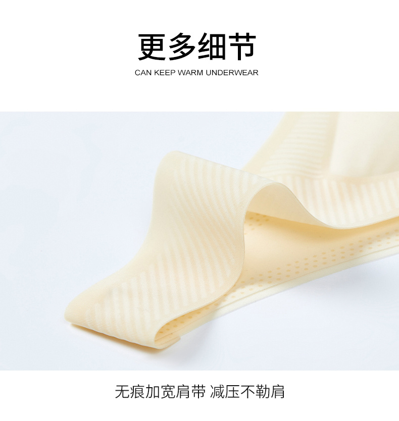 Summer ultra-thin, cool, breathable, perforated cup breathing bra, small cool breeze, vest-style seamless underwear pic 21